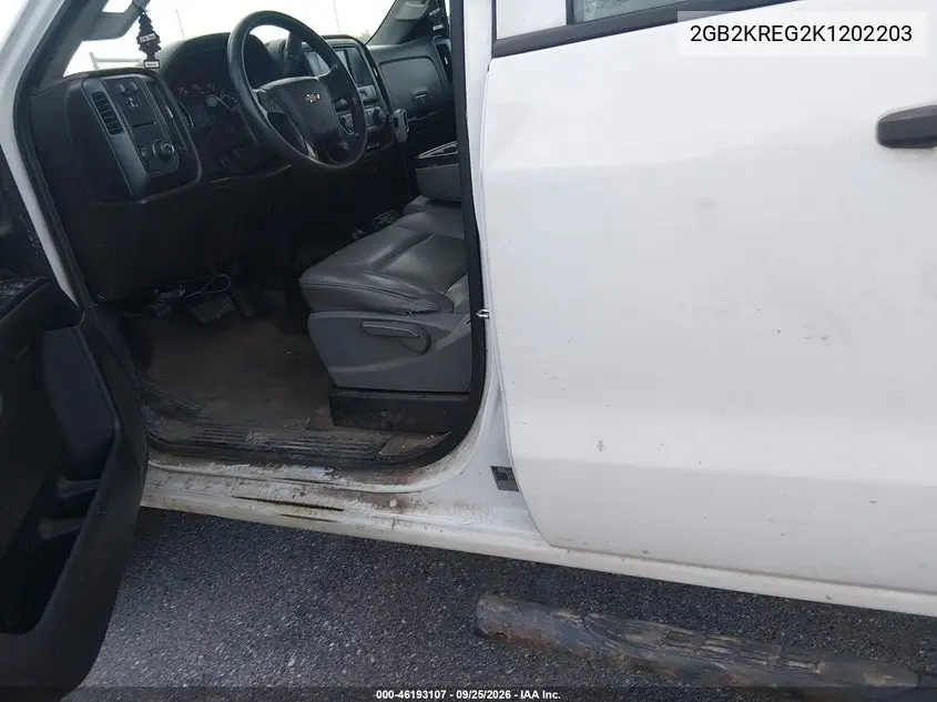 2019 CHEVROLET SILVERADO VIN 2GB2KREG2K1202203 — фото 12