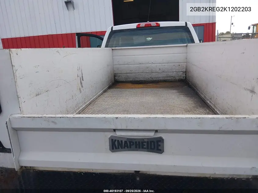 2019 CHEVROLET SILVERADO VIN 2GB2KREG2K1202203 — фото 16