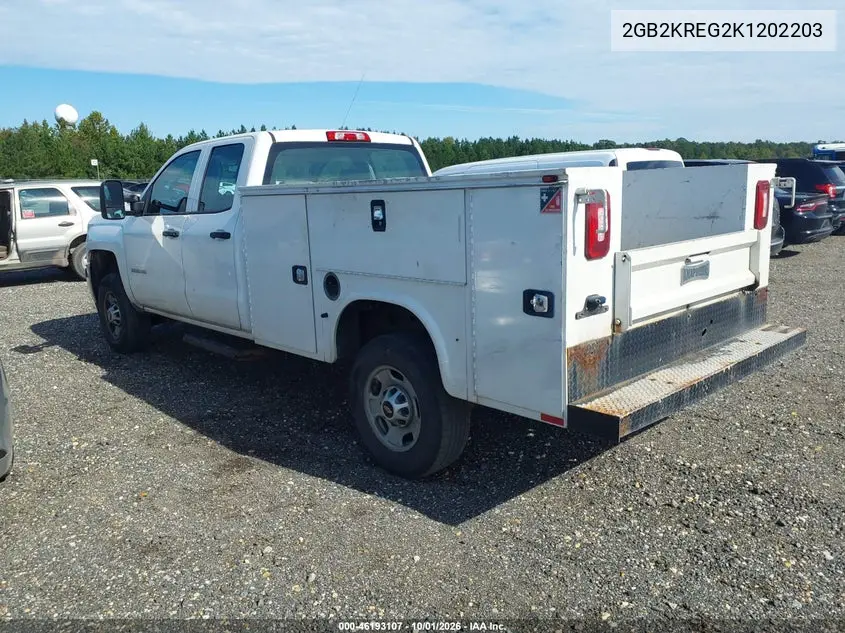 2019 CHEVROLET SILVERADO VIN 2GB2KREG2K1202203 — фото 3