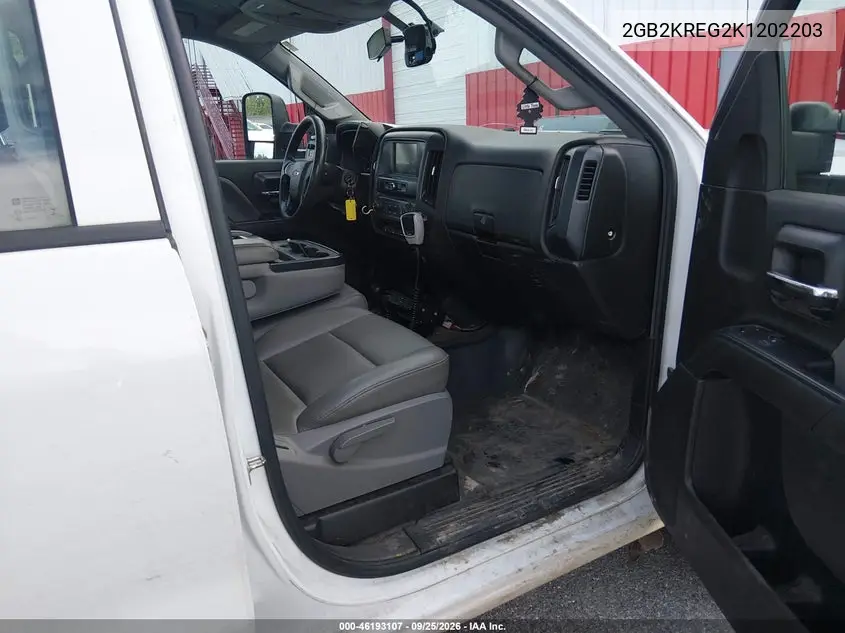 2019 CHEVROLET SILVERADO VIN 2GB2KREG2K1202203 — фото 5