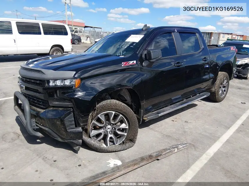 2019 CHEVROLET SILVERADO VIN 3GCUYEED1KG169526 — фото 2