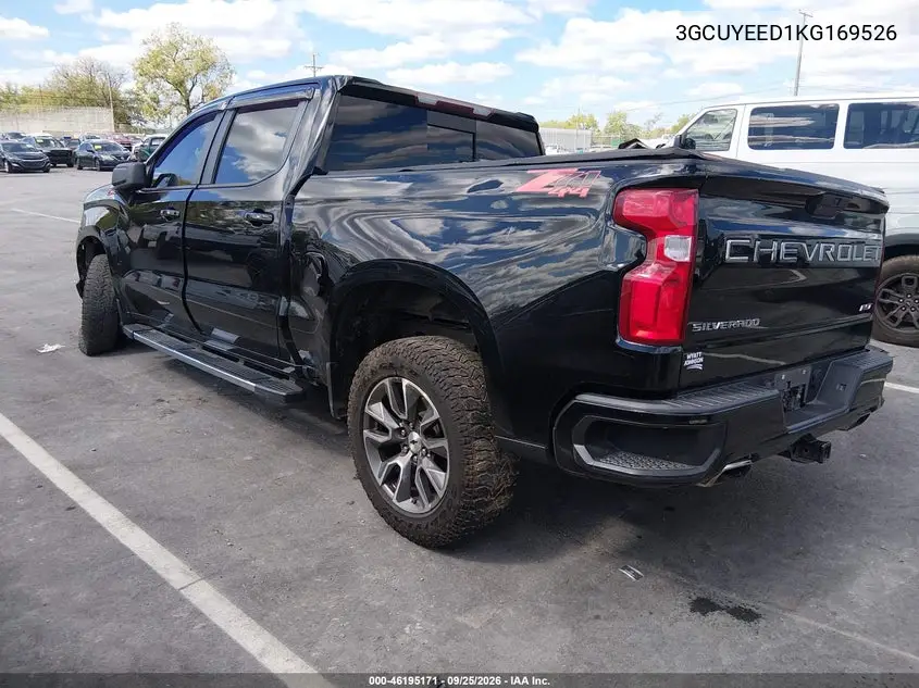 2019 CHEVROLET SILVERADO VIN 3GCUYEED1KG169526 — фото 3
