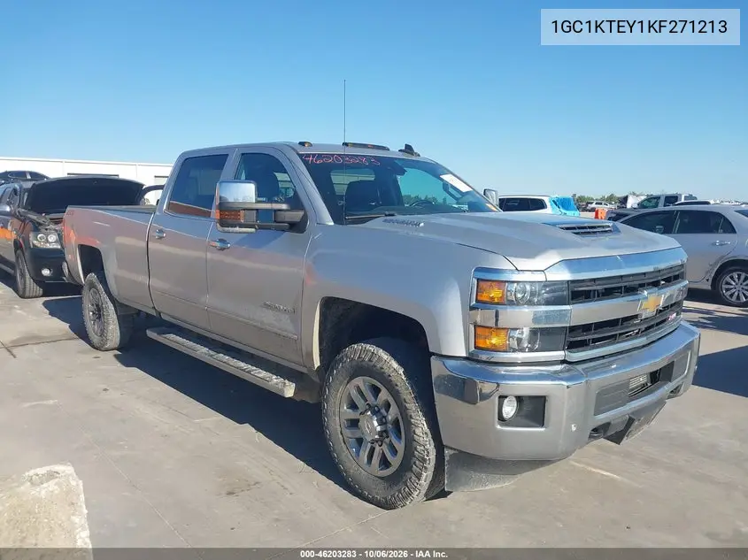 CHEVROLET SILVERADO 2019, VIN 1GC1KTEY1KF271213
