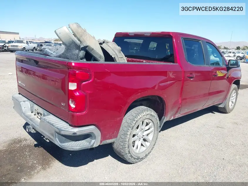 2019 CHEVROLET SILVERADO VIN 3GCPWCED5KG284220 — фото 4