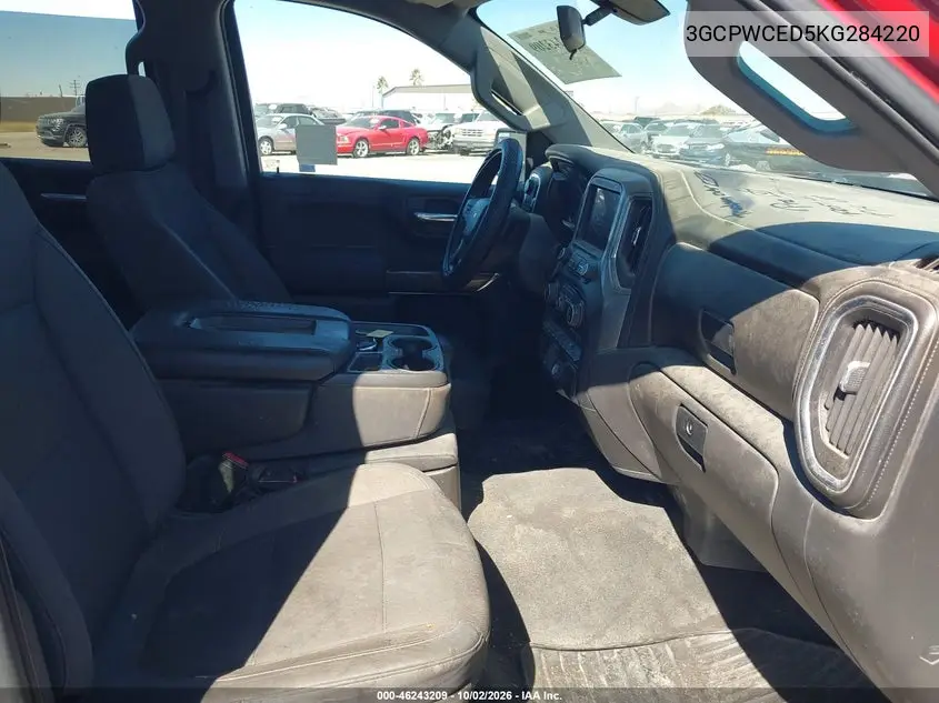 2019 CHEVROLET SILVERADO VIN 3GCPWCED5KG284220 — фото 5