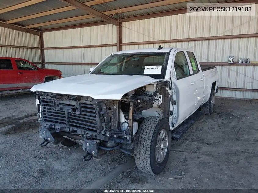 2019 CHEVROLET SILVERADO VIN 2GCVKPEC5K1219183 — фото 2