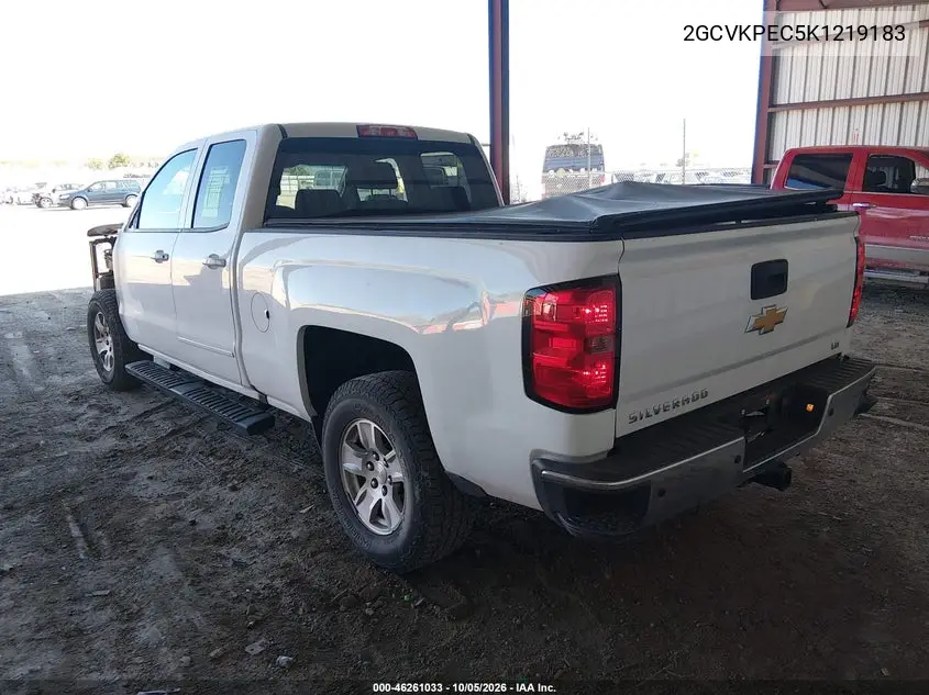 2019 CHEVROLET SILVERADO VIN 2GCVKPEC5K1219183 — фото 3