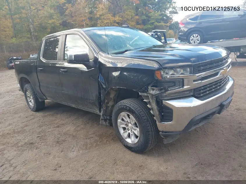 CHEVROLET SILVERADO 2019, VIN 1GCUYDED1KZ125763