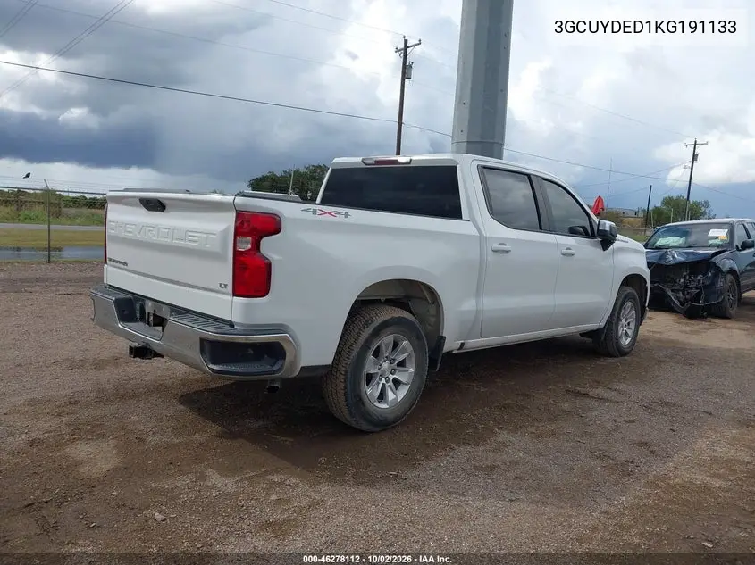 2019 CHEVROLET SILVERADO VIN 3GCUYDED1KG191133 — фото 4