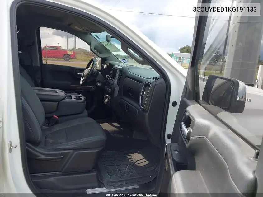 2019 CHEVROLET SILVERADO VIN 3GCUYDED1KG191133 — фото 5