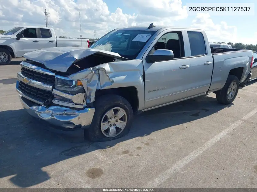 2019 CHEVROLET SILVERADO VIN 2GCRCPEC5K1127537 — фото 2