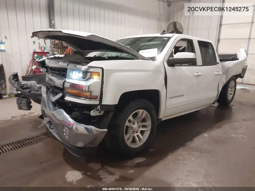 2019 CHEVROLET SILVERADO VIN 2GCVKPEC8K1245275 — фото 2