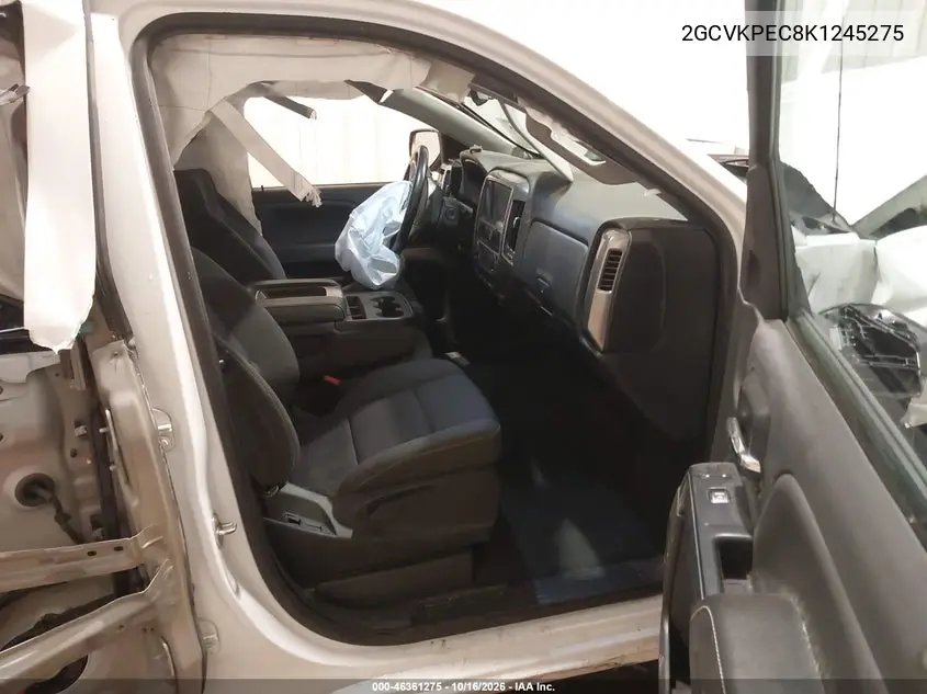 2019 CHEVROLET SILVERADO VIN 2GCVKPEC8K1245275 — фото 5