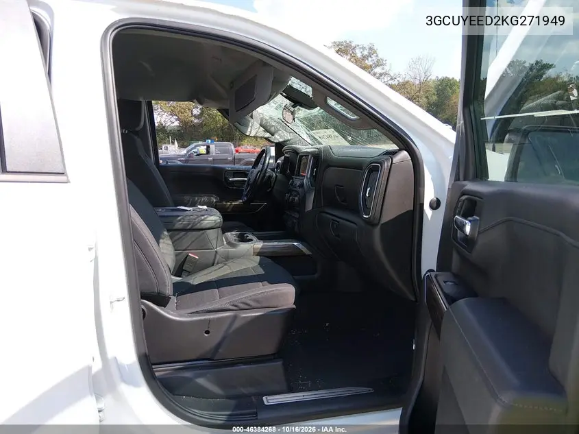 2019 CHEVROLET SILVERADO VIN 3GCUYEED2KG271949 — фото 5