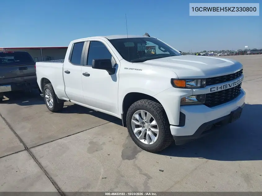 CHEVROLET SILVERADO 2019, VIN 1GCRWBEH5KZ330800
