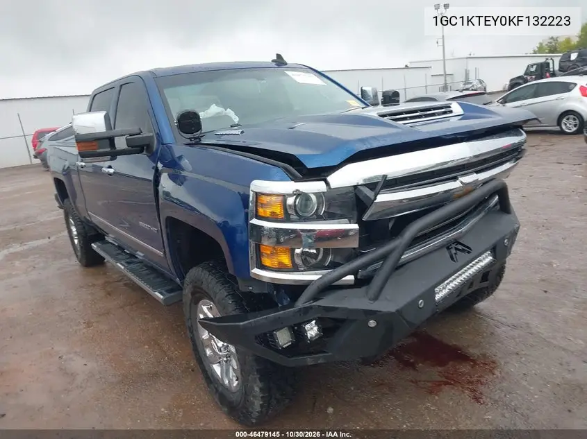 CHEVROLET SILVERADO 2019, VIN 1GC1KTEY0KF132223