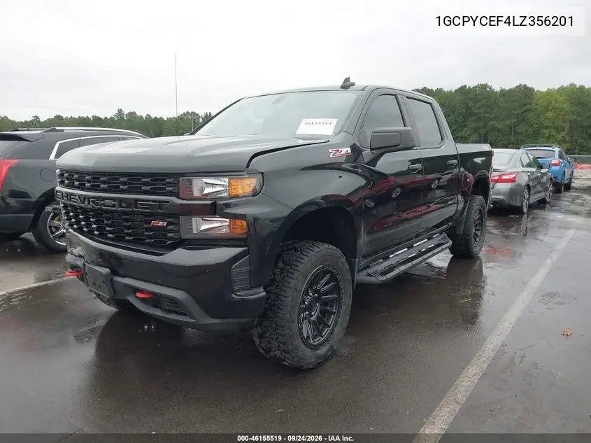 2020 CHEVROLET SILVERADO VIN 1GCPYCEF4LZ356201 — фото 2