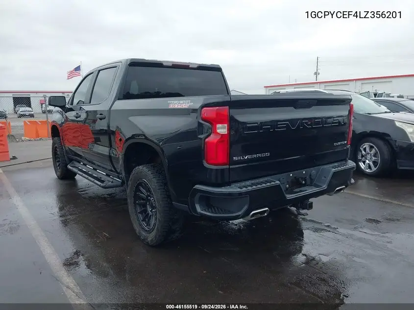 2020 CHEVROLET SILVERADO VIN 1GCPYCEF4LZ356201 — фото 3