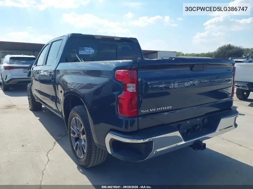 2020 CHEVROLET SILVERADO VIN 3GCPWCED5LG386747 — фото 3