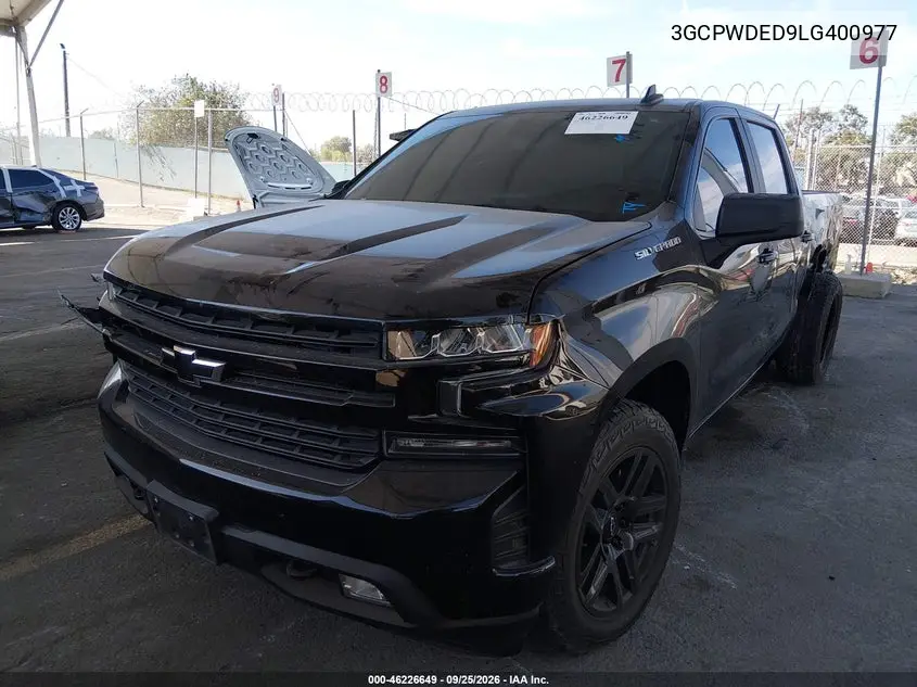 2020 CHEVROLET SILVERADO VIN 3GCPWDED9LG400977 — фото 2