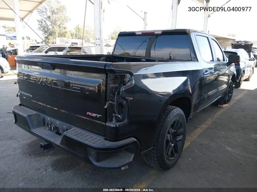 2020 CHEVROLET SILVERADO VIN 3GCPWDED9LG400977 — фото 4