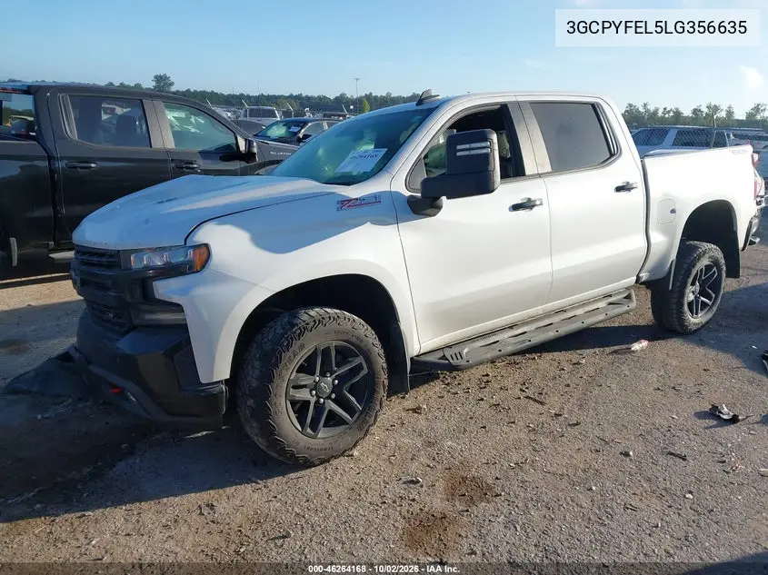 2020 CHEVROLET SILVERADO VIN 3GCPYFEL5LG356635 — фото 2