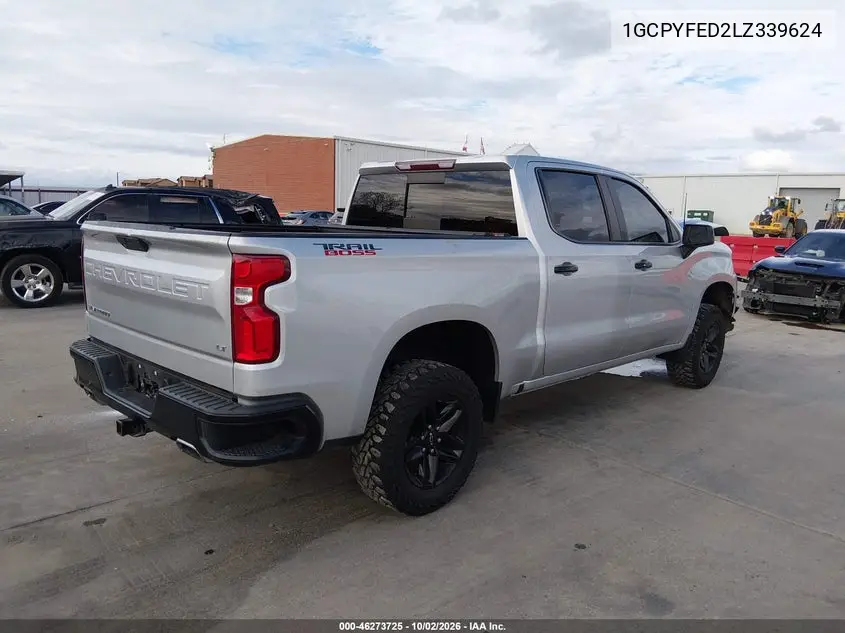 2020 CHEVROLET SILVERADO VIN 1GCPYFED2LZ339624 — фото 4