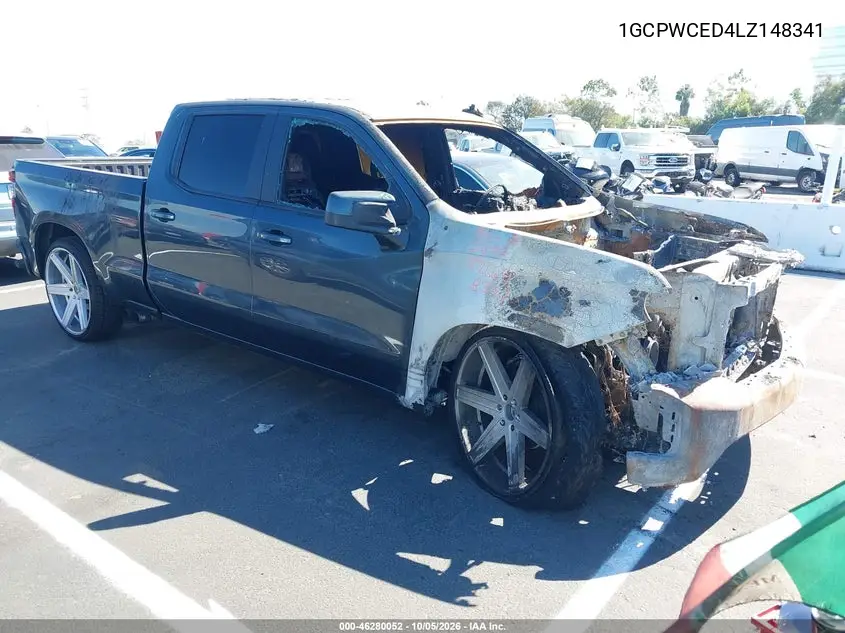CHEVROLET SILVERADO 2020, VIN 1GCPWCED4LZ148341
