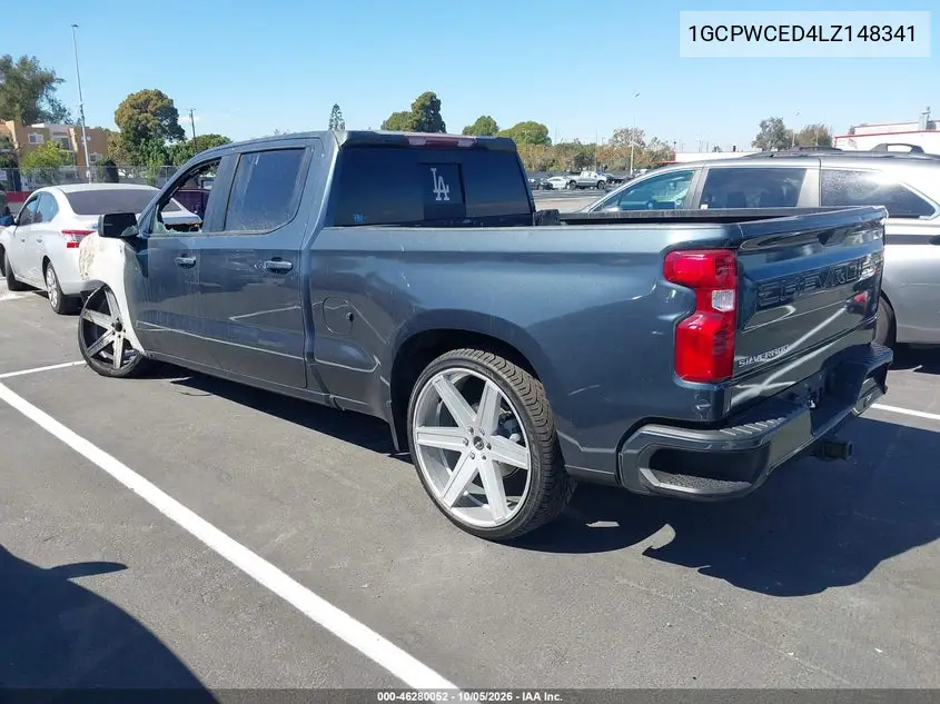 2020 CHEVROLET SILVERADO VIN 1GCPWCED4LZ148341 — фото 3