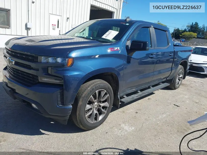 2020 CHEVROLET SILVERADO VIN 1GCUYEED9LZ226637 — фото 2