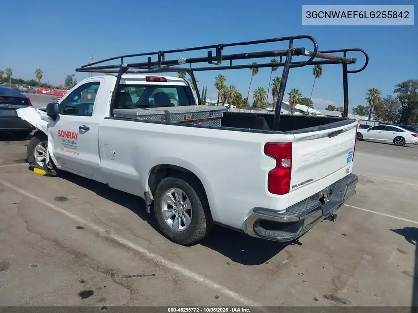 2020 CHEVROLET SILVERADO VIN 3GCNWAEF6LG255842 — фото 3