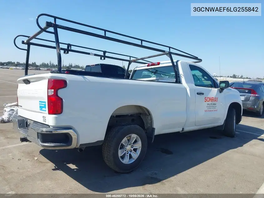 2020 CHEVROLET SILVERADO VIN 3GCNWAEF6LG255842 — фото 4