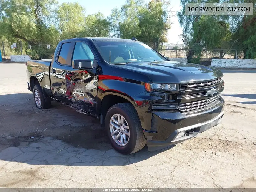 CHEVROLET SILVERADO 2020, VIN 1GCRWDED7LZ377904