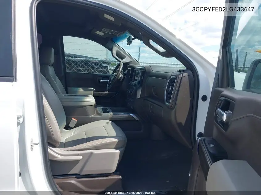2020 CHEVROLET SILVERADO VIN 3GCPYFED2LG433647 — фото 5