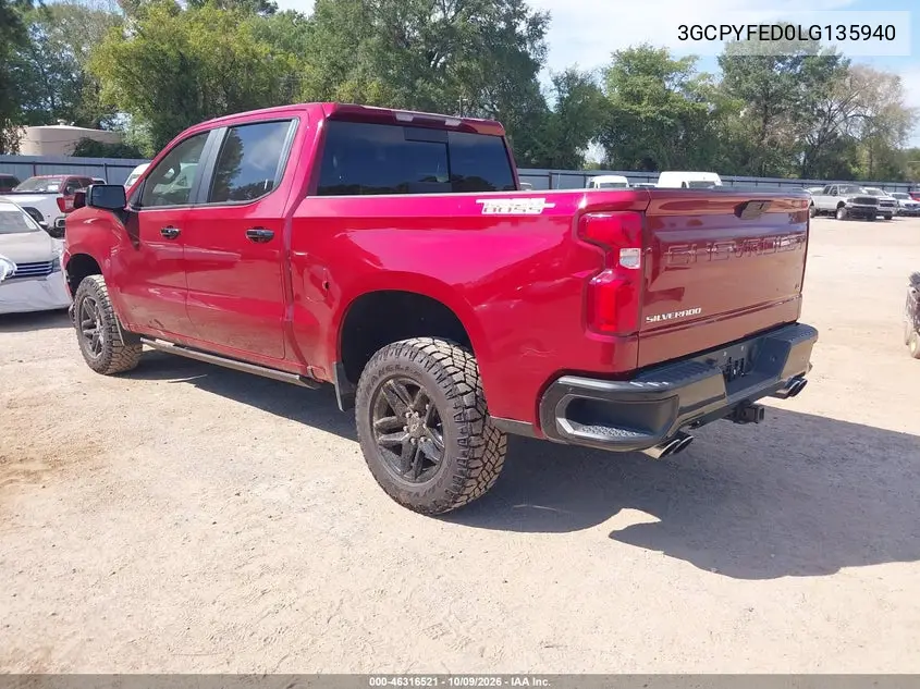 2020 CHEVROLET SILVERADO VIN 3GCPYFED0LG135940 — фото 3