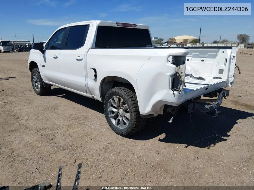 2020 CHEVROLET SILVERADO VIN 1GCPWCED0LZ244306 — фото 3