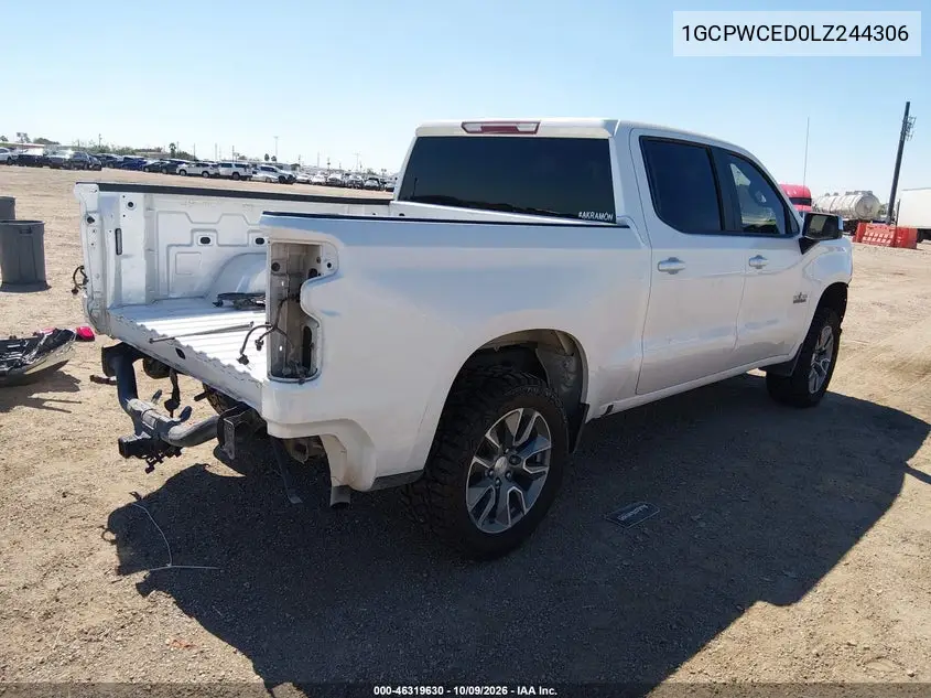 2020 CHEVROLET SILVERADO VIN 1GCPWCED0LZ244306 — фото 4