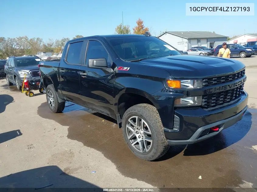 CHEVROLET SILVERADO 2020, VIN 1GCPYCEF4LZ127193