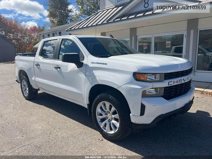 CHEVROLET SILVERADO 2020, VIN 1GCUYBEF7LZ103659