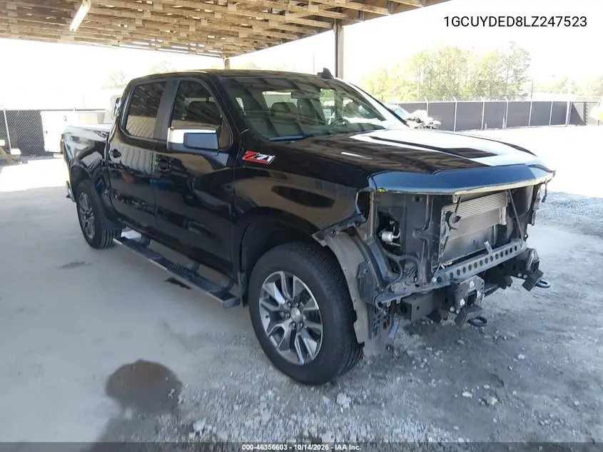 CHEVROLET SILVERADO 2020, VIN 1GCUYDED8LZ247523