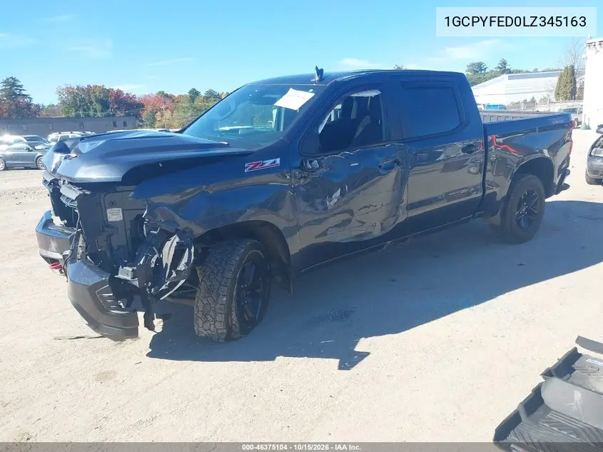 2020 CHEVROLET SILVERADO VIN 1GCPYFED0LZ345163 — фото 2