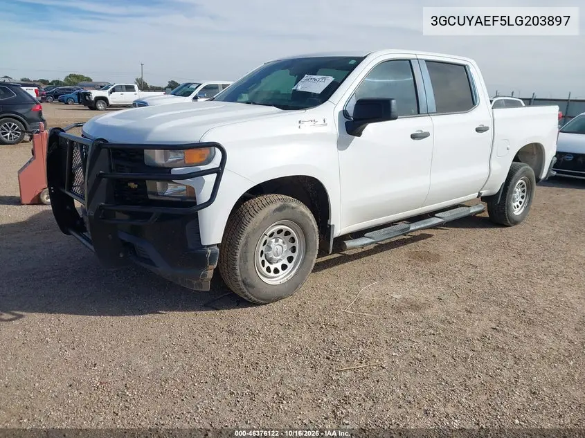 2020 CHEVROLET SILVERADO VIN 3GCUYAEF5LG203897 — фото 2