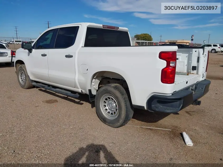 2020 CHEVROLET SILVERADO VIN 3GCUYAEF5LG203897 — фото 3