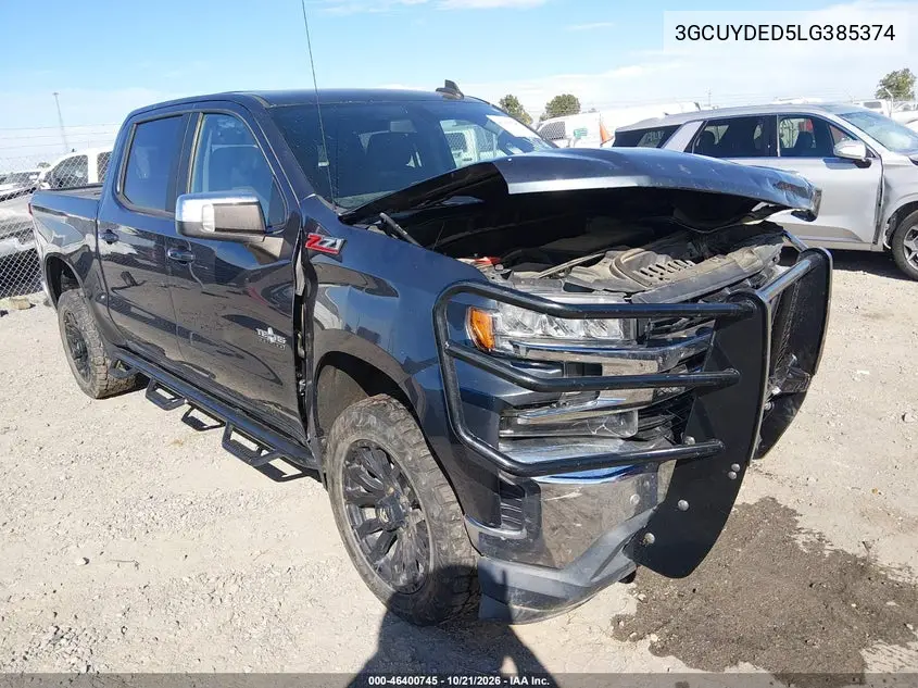 CHEVROLET SILVERADO 2020, VIN 3GCUYDED5LG385374