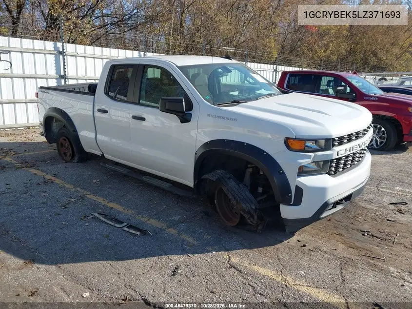 CHEVROLET SILVERADO 2020, VIN 1GCRYBEK5LZ371693