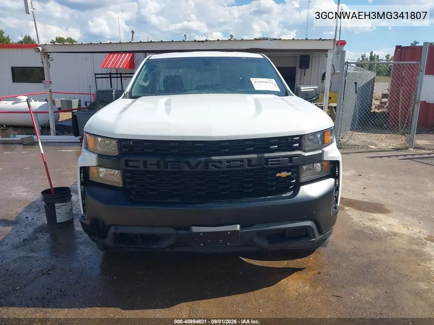 2021 CHEVROLET SILVERADO VIN 3GCNWAEH3MG341807 — фото 14