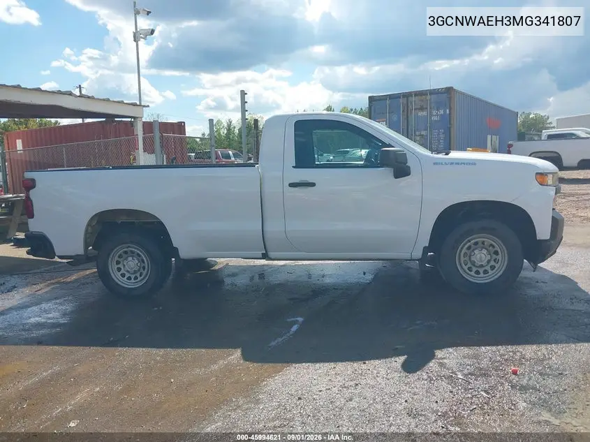 2021 CHEVROLET SILVERADO VIN 3GCNWAEH3MG341807 — фото 15