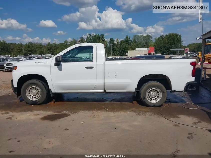 2021 CHEVROLET SILVERADO VIN 3GCNWAEH3MG341807 — фото 16