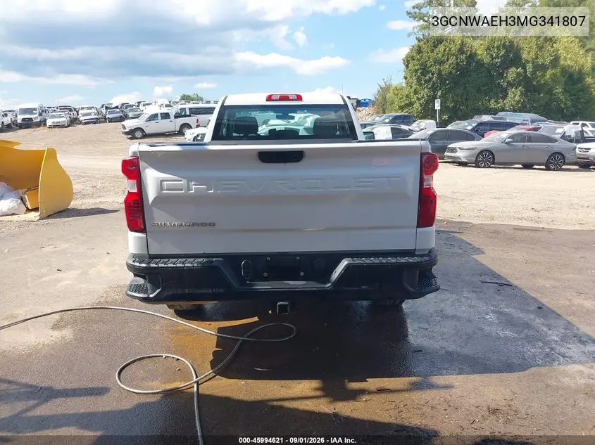 2021 CHEVROLET SILVERADO VIN 3GCNWAEH3MG341807 — фото 18