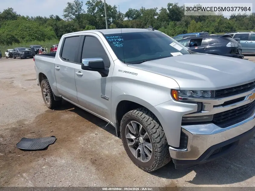 CHEVROLET SILVERADO 2021, VIN 3GCPWCED5MG377984